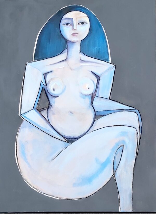 blue nude